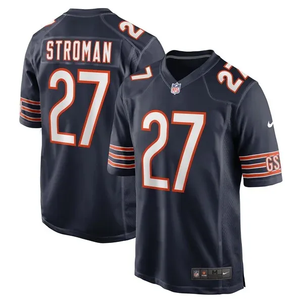 None Greg Stroman Game Jersey - Navy | NFL Player Jersey | NFL Footbal