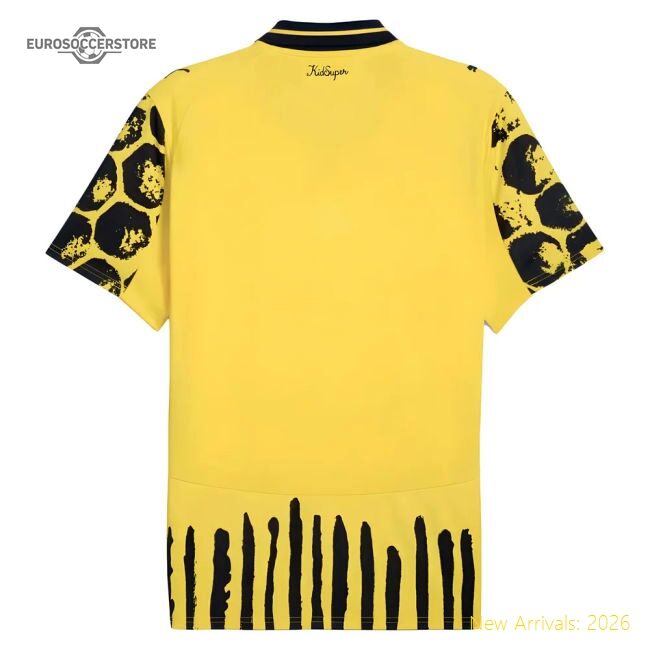High-Quality 2025-2026 Kidsuper X Borussia Dortmund Cwc Home Shirt (Emre Can
