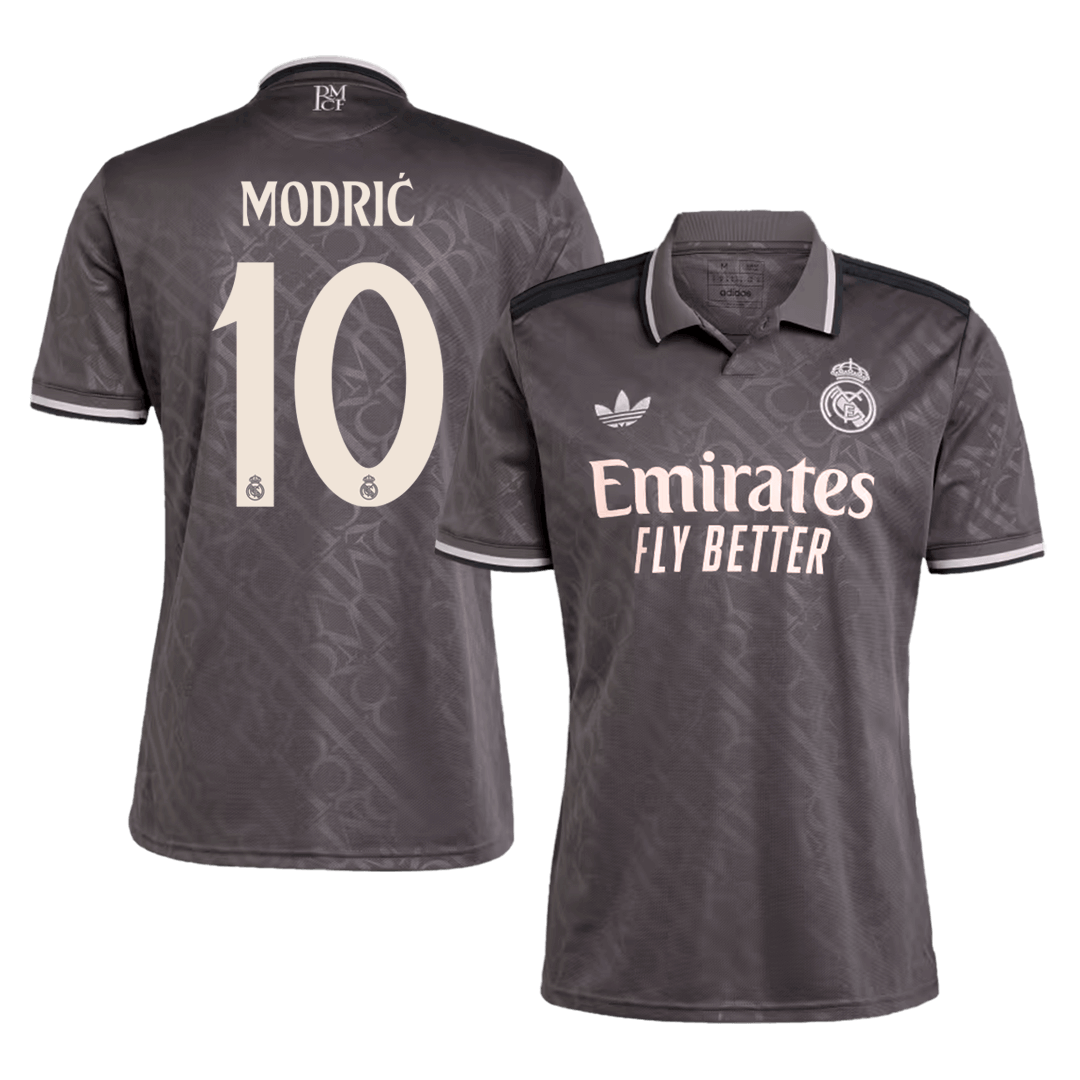 Modri? #10 Real Madrid Third Away  Soccer Jersey 2024/25 Authentic Kit