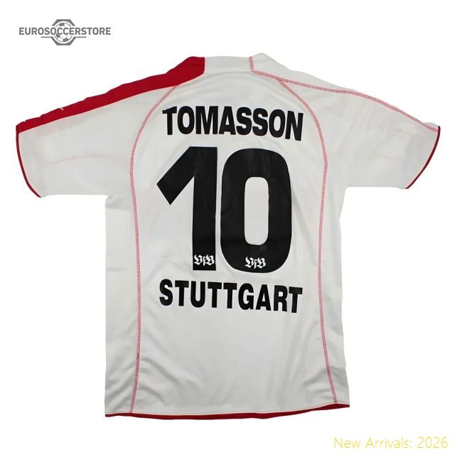 Supporter Vfb Stuttgart 2005-06 Home Shirt (L) Tomasson #10 (Good)