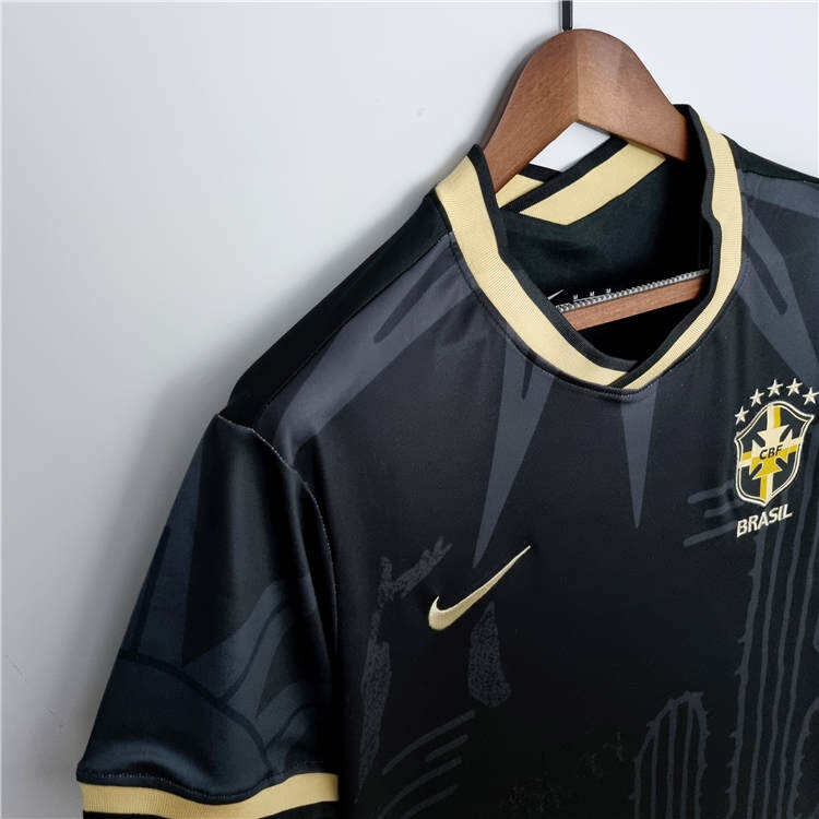 Authentic 2022 BRAZIL BLACK SHIRT - Official Replica 6129