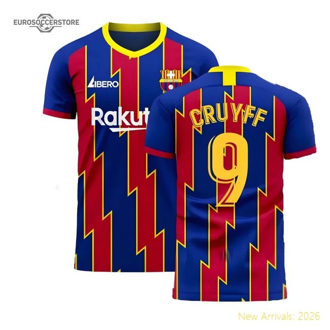 Supporter Catalonia 2025-2026 Home Concept Football Kit (Libero) (Cruyff
