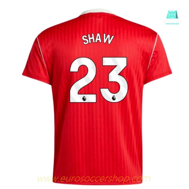 Manchester United Terrace Icons Shirt (Red) (Shaw 23)