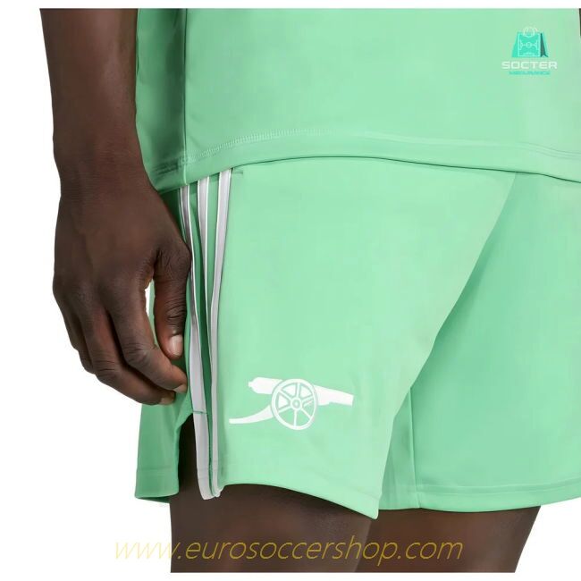 2025-2026 Arsenal Third Goalkeeper Shorts (Green)