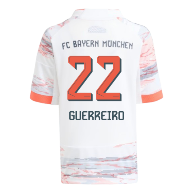 Bayern Bayern Munich Away Mini Kit Guerreiro #22 Authentic Design ...