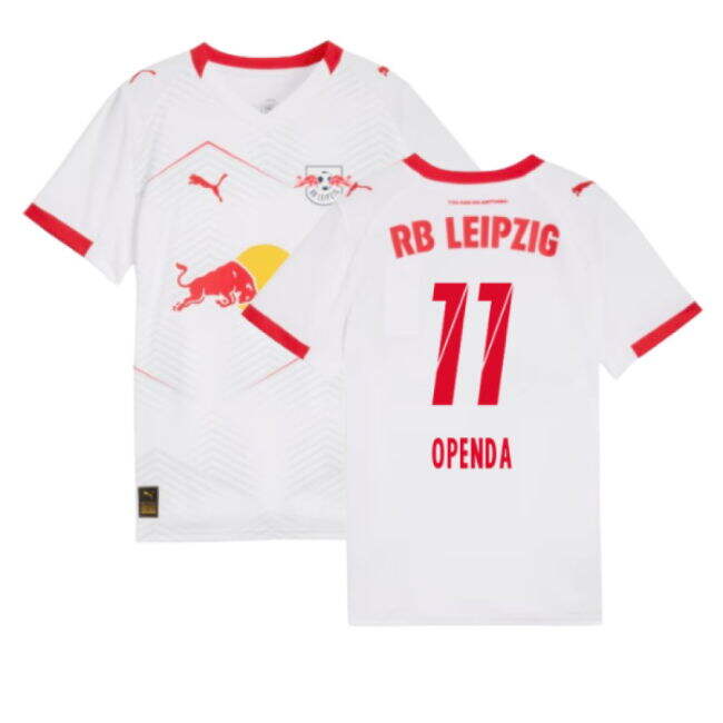 2025-2026 Red Bull Leipzig Home Shirt (Kids) (Openda 11)
