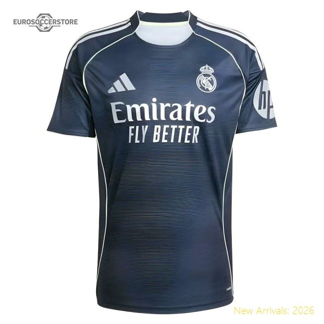Pro-level Real Madrid Away Jersey 2025-2026 Flexible Puma Drycell