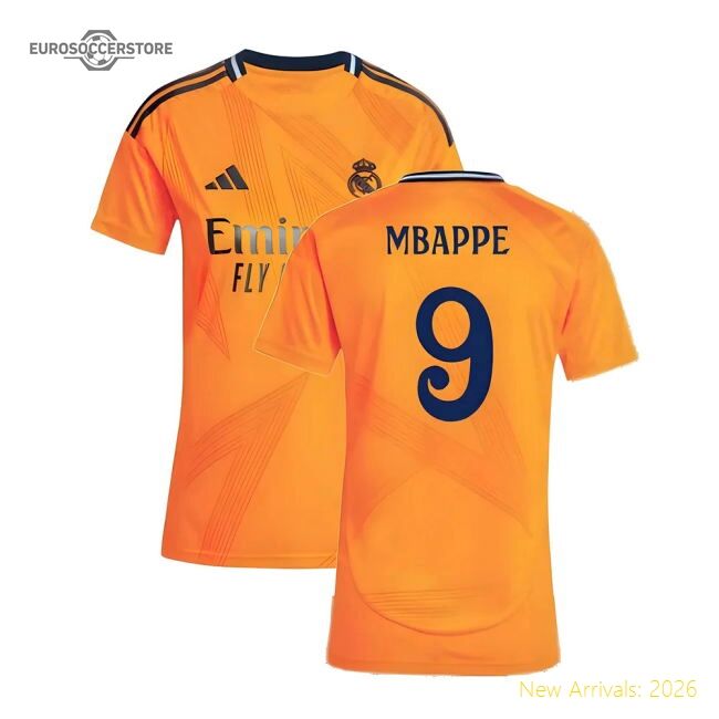 Premium Away Real Madrid Mbappe Jersey 2024-2025 Lightweight