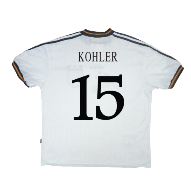 Affordable Germany 1996-98 Home Shirt ((Excellent) S) (Kohler 15) Good Quality
