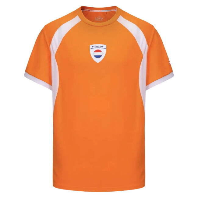 Updated Netherlands Home Football Shirt 2025-2026