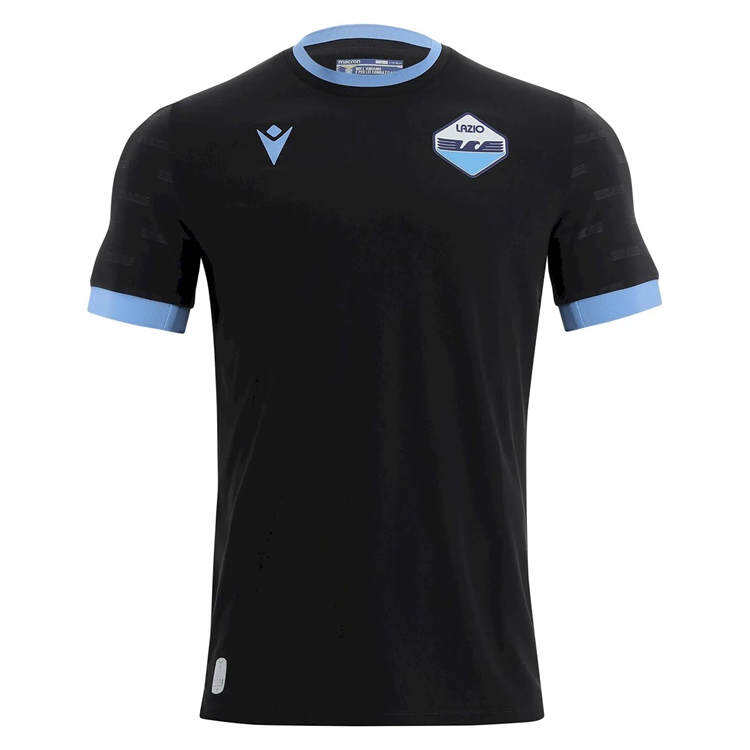 Lazio Soccer Jersey 21-22 Third Black Soccer Shirt - Official Replica