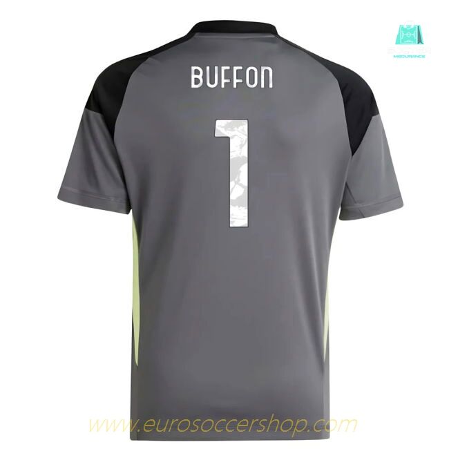 2025-2026 Juventus Home Goalkeeper Shirt (Grey) - Kids (Buffon 1)