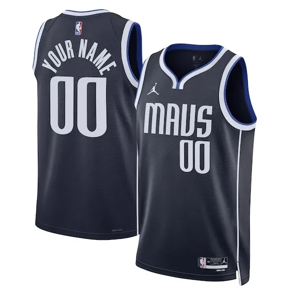 Dallas Mavericks DAL Swingman Jersey - genuine replica-jersey - Navy