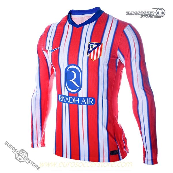24-25 Atletico Madrid Home Long Sleeve R. DE PAUL 5 Jersey (Player Edition)
