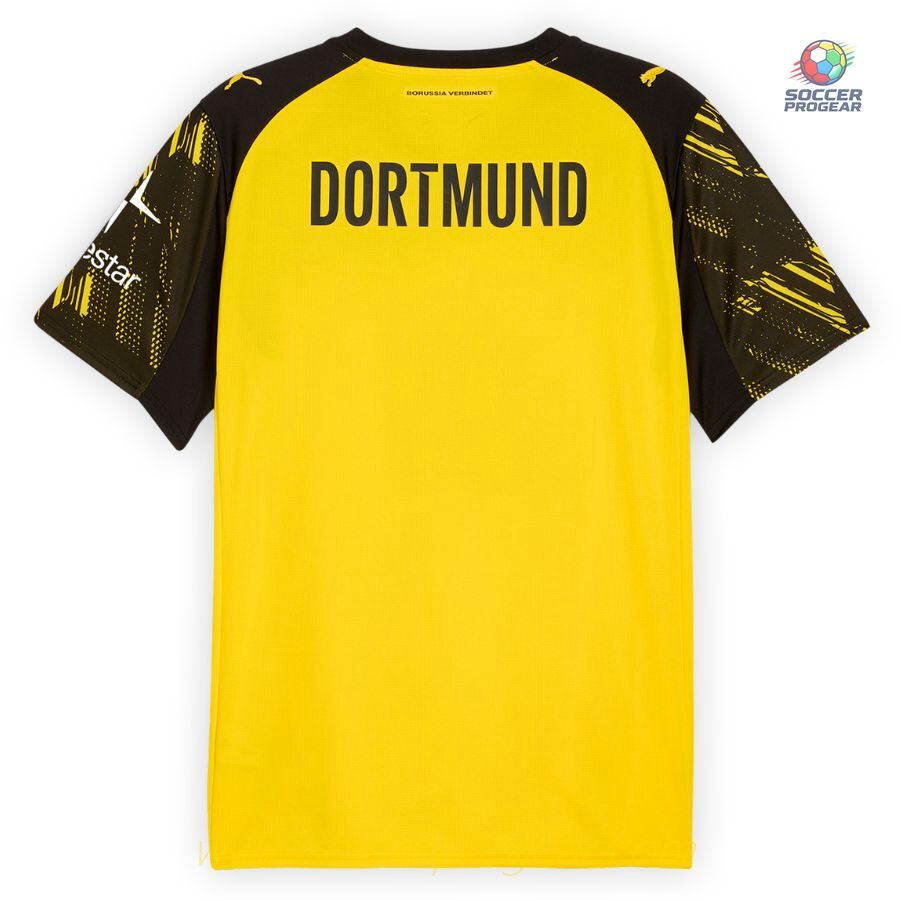 BVB Dortmund Home Youthren's Soccer Team Shirt 2025-2026 Season