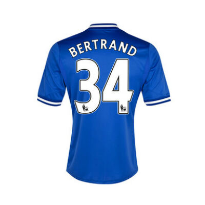 Advanced Fabric 13-14 Chelsea 34 Bertrand Blue Home Soccer Jersey