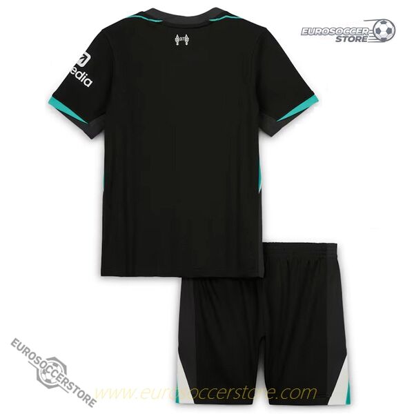 Children's Liverpool Away Football Jersey Kit 2024-2025 Season