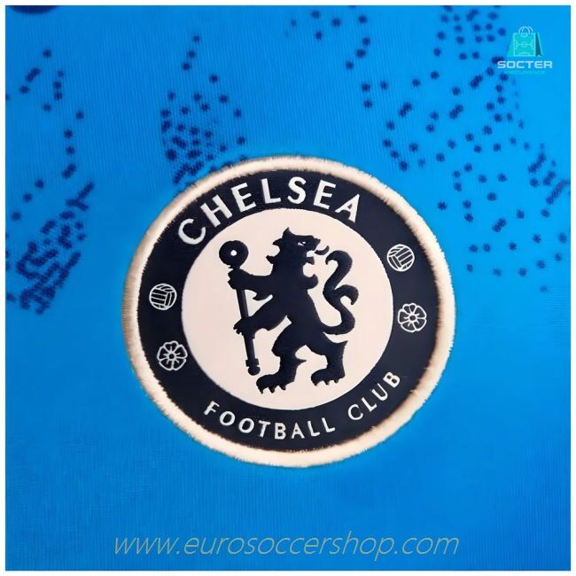 2024-2025 Chelsea Academy Pro Pre-Match Shirt (Blue)