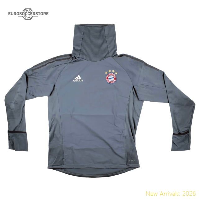Bayern Munich 2010-11 Long Sleeve Adidas Training Top With Snood (m