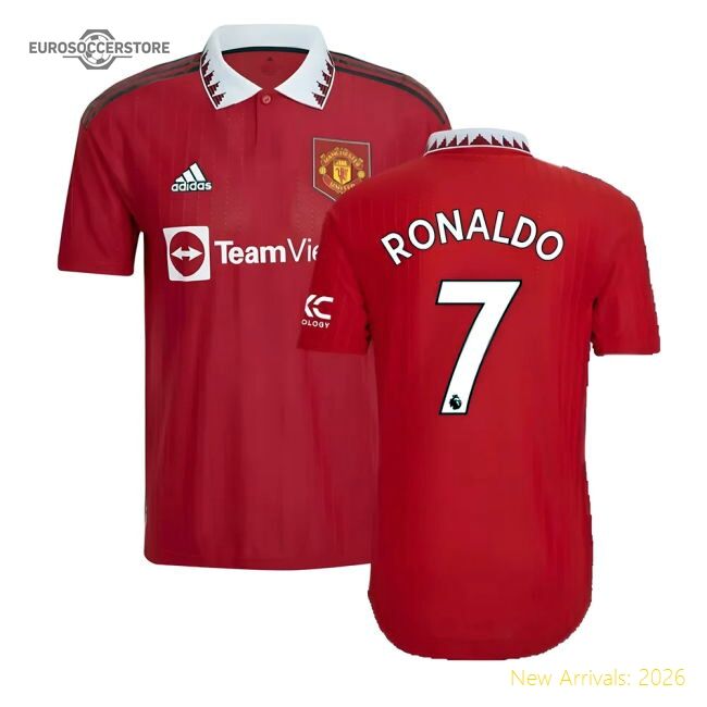 Premium 2022-2023 Man Utd Authentic Home Shirt (ronaldo 7) - Premium