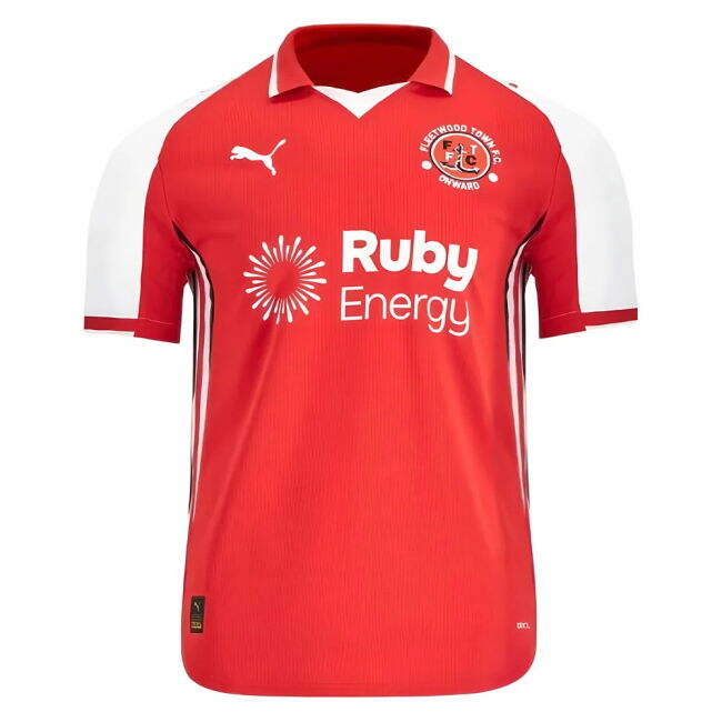 2025-2026 Home Shirt by Fleetwood Town (Unisex