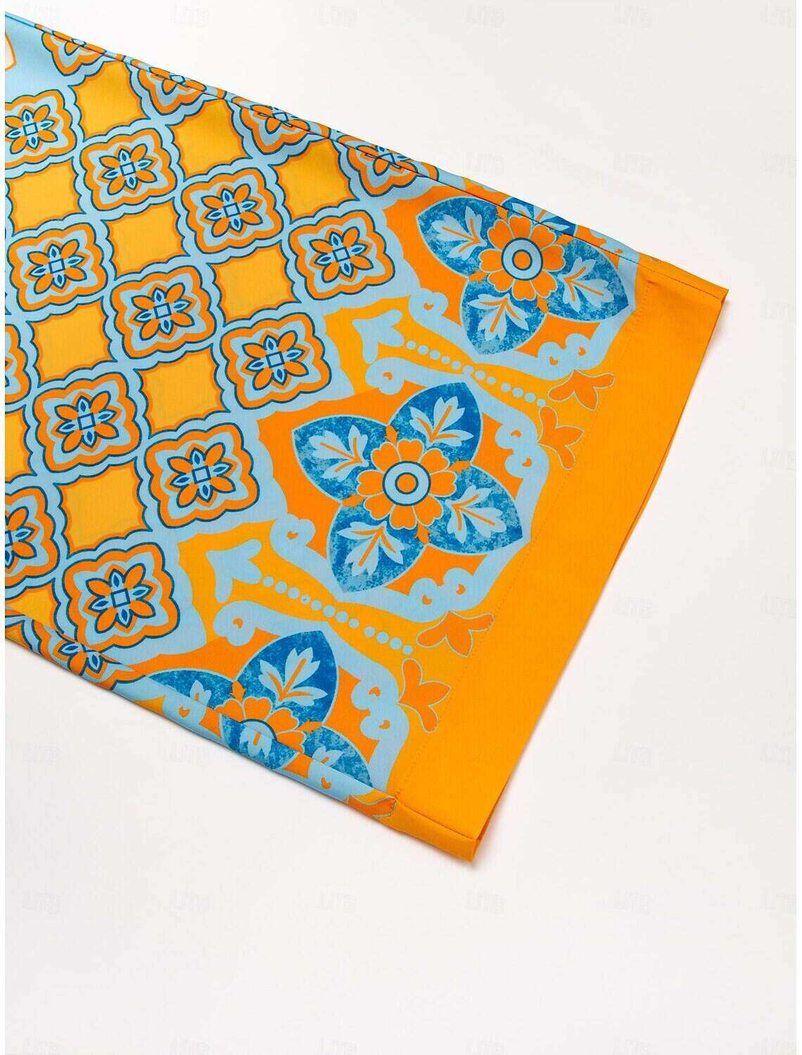 Satin Boho Double Slit Crew Neck Sleeveless Tank Top