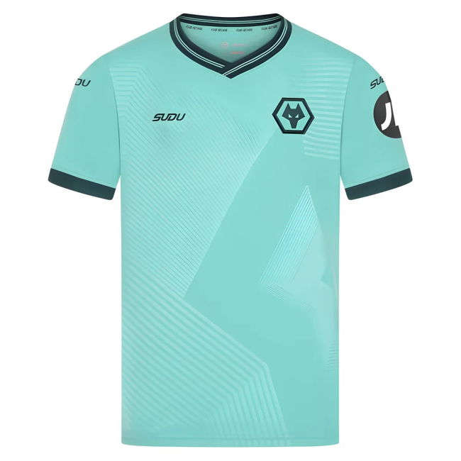 Original 2025-2026 Wolves Away Shirt (Kids) (Agbadou 12)
