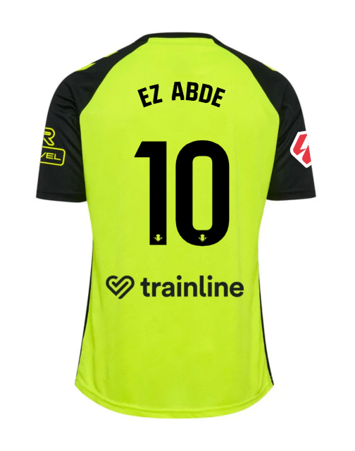 Real Betis 24-25 Season Away EZ ABDE Number 10 Football Jersey