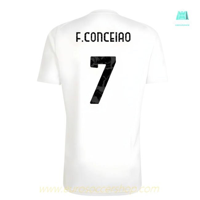 2025-2026 Juventus Training Tee (White) (F.Conceiao 7)