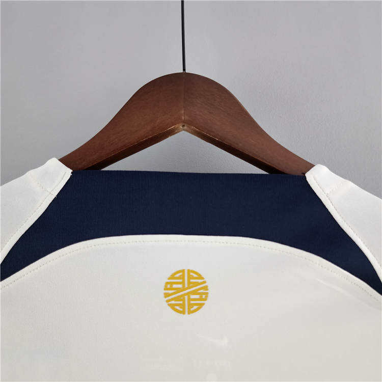 Portugal 2022 World Cup Away White Soccer Jersey Football Shirt -