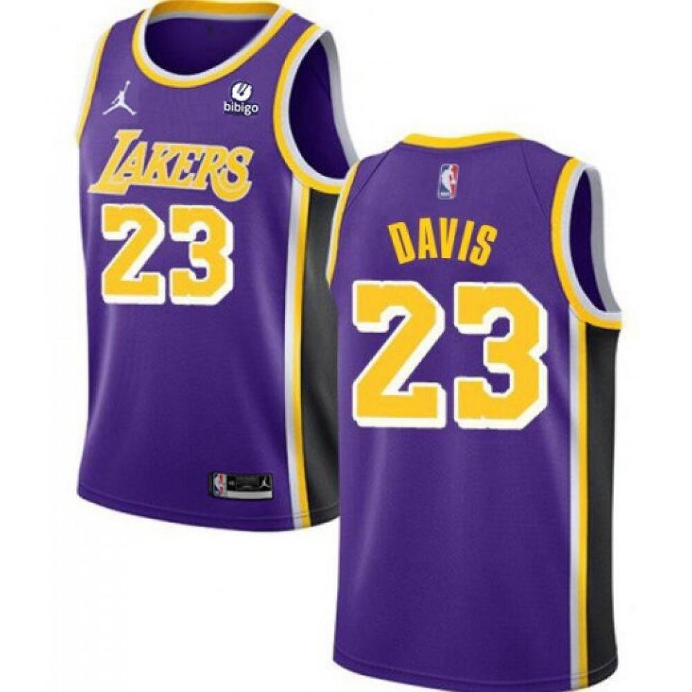 Men's Los Angeles Lakers #23 Anthony Davis 