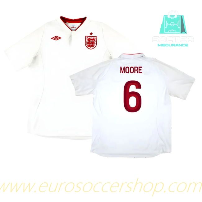 England Home Jersey (Moore 6)