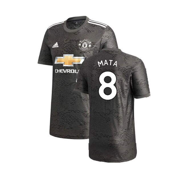 Men's Manchester United 2020-21 Away Shirt ((Excellent) L) (MATA 8)