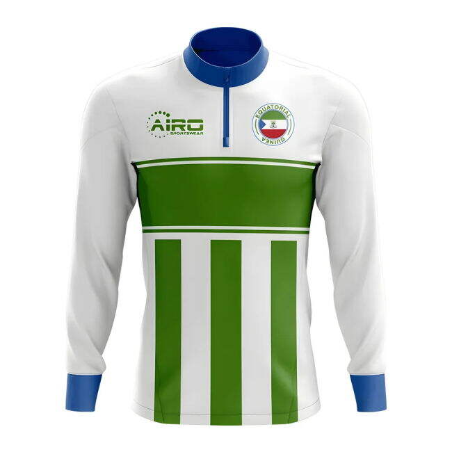 World Equatorial Guinea Concept Football Half Zip Midlayer Top