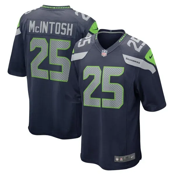 Seattle Seahawks Game NFL Jersey - Navy | Official Football Apparel