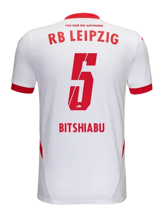 RB Leipzig Home BITSHIABU 5 Football Jersey for the 24-25 Season