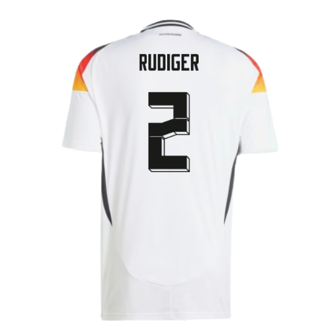 2024-25 Collection Germany Home Football Shirt (Rudiger 2)
