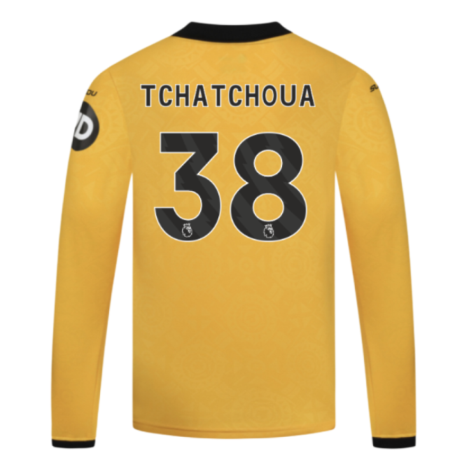 Pro Series Wolves Wolves Long Sleeve Home Shirt Kids Tchatchoua #3...