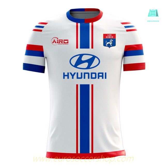 Lyon 2024-2025 Home Concept Football Kit (Airo)