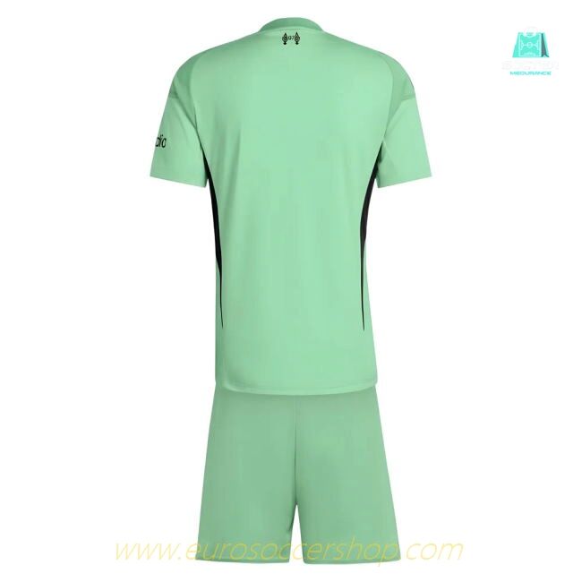 2025-2026 Liverpool Home Goalkeeper Mini Kit