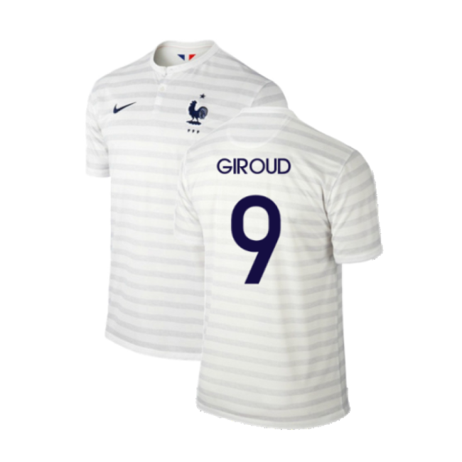 Advantages France 2014-15 Away Shirt ((Excellent) M) (Giroud 9) As A Gift