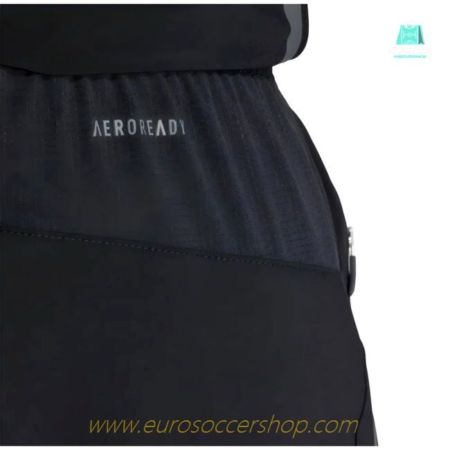 2025-2026 Real Madrid Pro Vis Tech Travel Pants (Black)