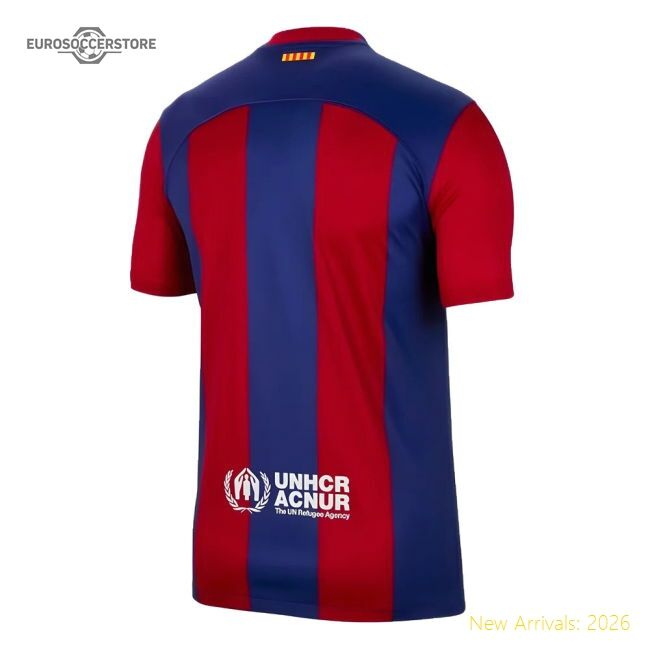 2023-2024 Barcelona Home Authentic Jersey Adidas Climacool