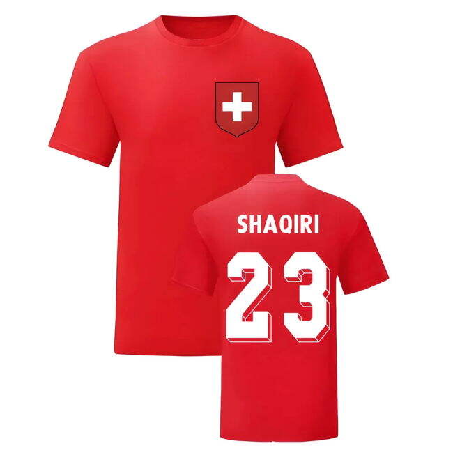 Switzerland Soccer Squad Contemporary Home Team Kit