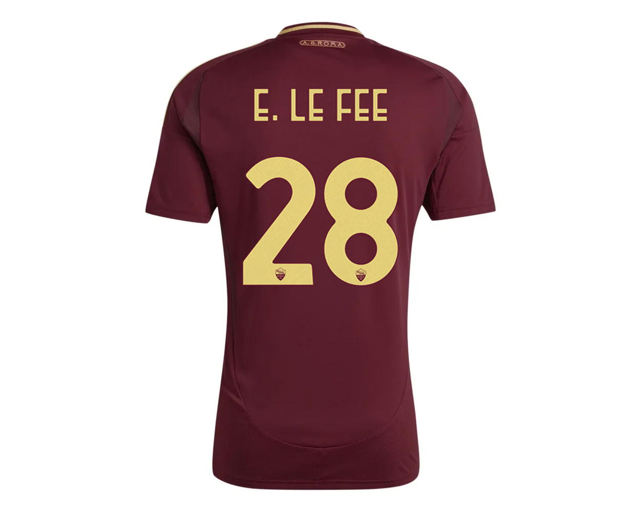 AS Roma 24-25 Season Home Jersey - E. LE FEE #28 Version