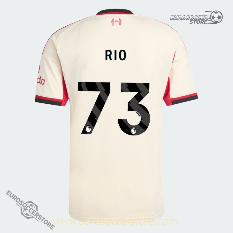 Away Jersey of Liverpool RIO 73 for the 25-26 Season