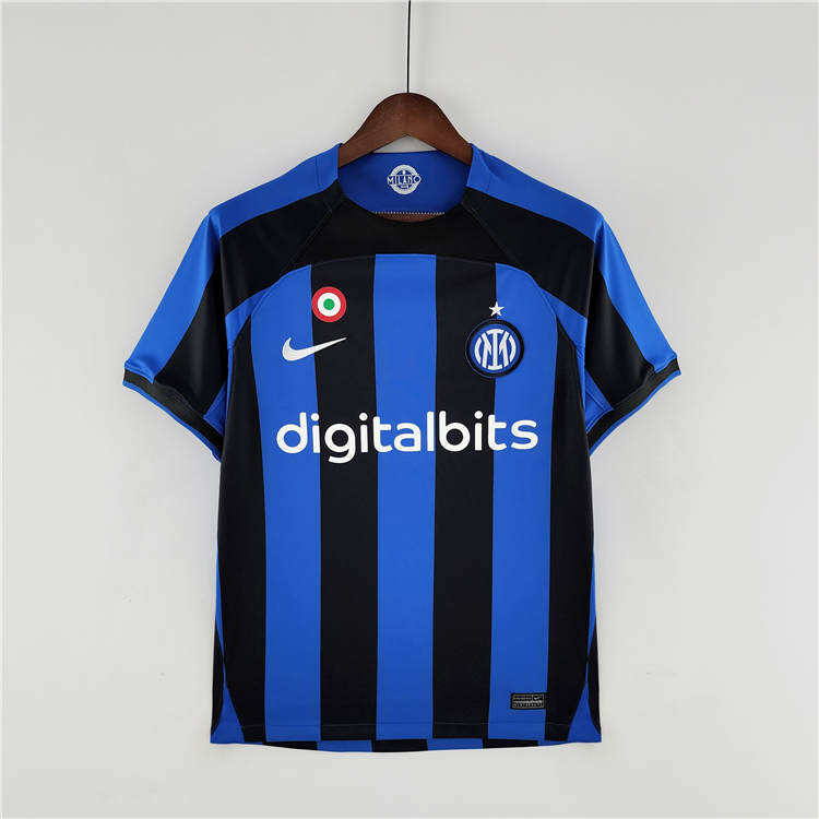 Inter Milan 2223 Home Blue Soccer Jersey Football Shirt - Official