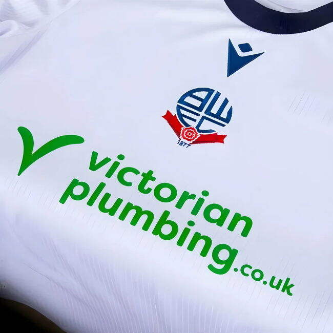 2024-2025 Bolton Wanderers Home Shirt for (Unisex