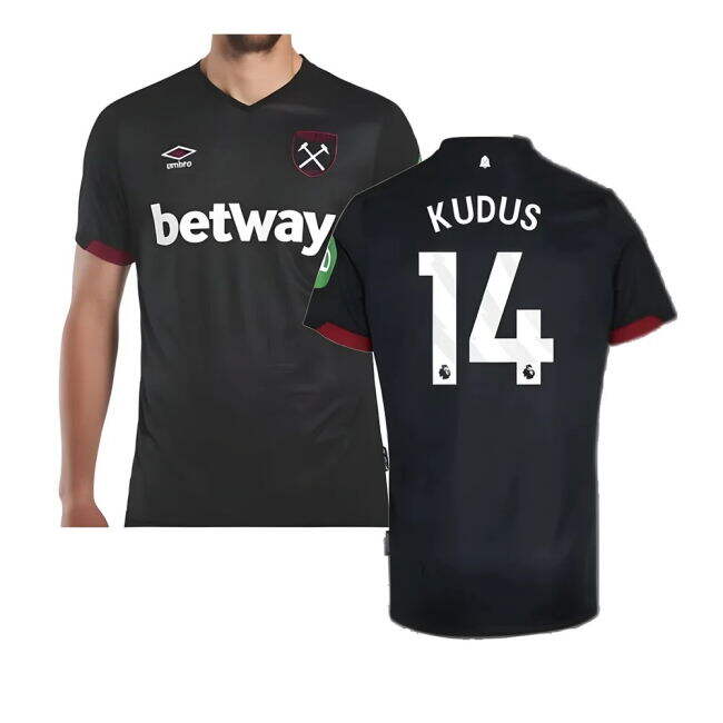 Trendy 2024-2025 WHU Away Premium-Grade Kudus 14 - Adults Anti-Od#459