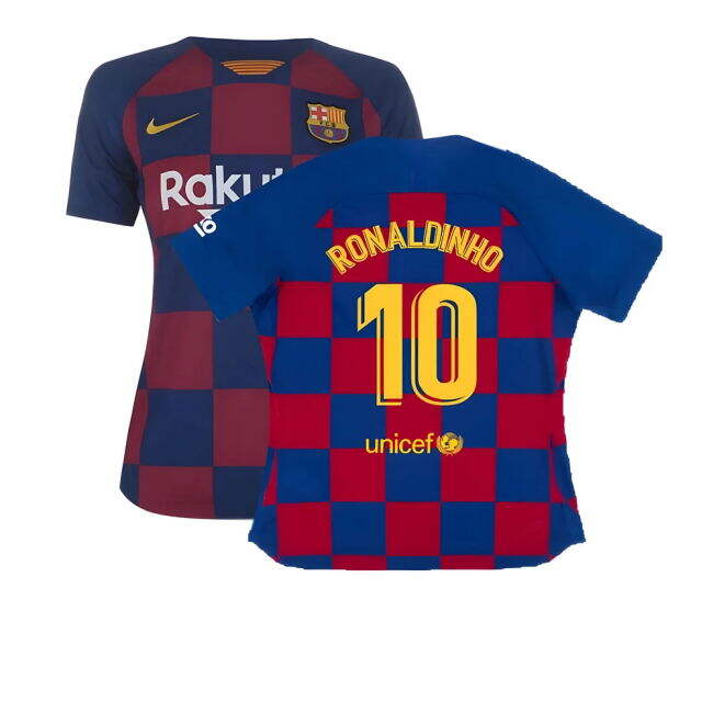 Barcelona Home High Quality Football Shirt - Womens (Vaporkit)